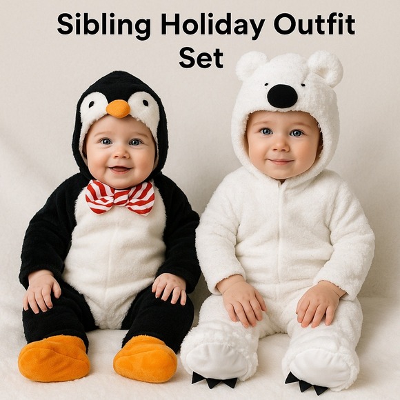 Wondershop Polar Bear Costume 18-24M NWT Plush Winter Christmas‎ Outfit - Picture 13 of 13